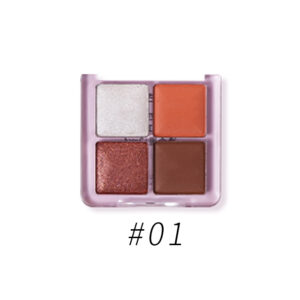 Wholesale Four Color Marble Eyeshadow Palette Shimmer Matte Makeup Manufacturer