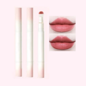 Portable Cushion Lip Tint Cream Matte Finish Soft Brush Applicator Long Lasting Lip Makeup Product Private Label Cosmetic
