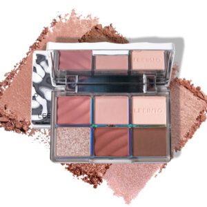 Private Label 6 Color Neutral Eyeshadow Palette Matte Shimmer OEM Manufacturer