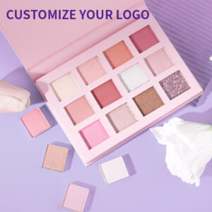 OEM 12 Color Eyeshadow Palette Private Label High Pigment Makeup Manufacturer