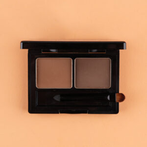 Dual Shade Eyebrow Powder Compact Matte Brow Makeup Palette Private Label Cosmetics Factory