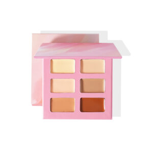 6 Shade Concealer Palette Color Corrector Face Makeup Cream Concealer Wheel Full Coverage OEM