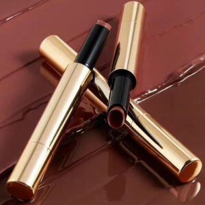 Champagne Gold Case Lipstick Premium Beauty Cosmetic Custom Logo 