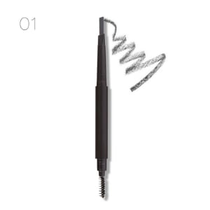 Dual Ended Eyebrow Pencil Waterproof Long Lasting Brow Pencil With Brush OEM Private Label