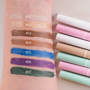 Pearl Glitter Eyeliner Pencil Shimmer Eye Liner Waterproof Makeup OEM Factory