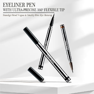 Retractable Eyeliner Pencil Automatic Twist Up Waterproof Eye Liner OEM Factory