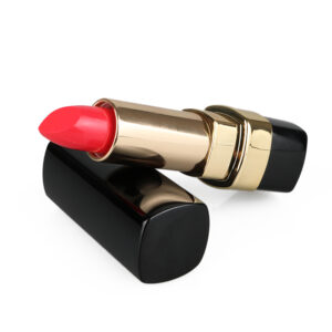 Elegant Classic Black Golden Case Lipstick Long Lasting Beauty Cosmetic Lipstick for Women Everyday Makeup
