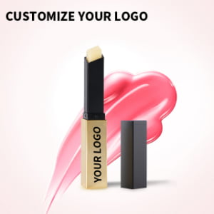 Luxury Gold Bar Lip Balm Moisturizing Lip Care Stick for Dry Lips