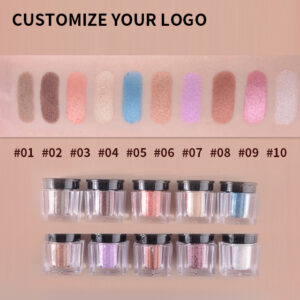 OEM Glitter Eyeshadow High Pigment Sparkle Eye Makeup Private Label Manufacturer
