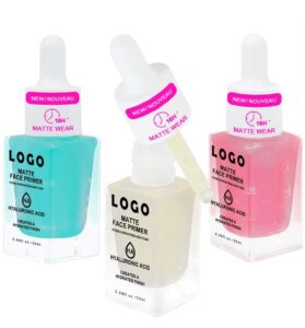 Pore Filler Makeup Primer Blurring Face Primer Smooth Makeup Base Private Label OEM Cosmetic Factory