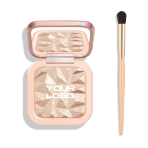 Private Label Highlighter Powder Pearl Pigment Glitter Glow Face Body Shimmer Custom Logo OEM ODM