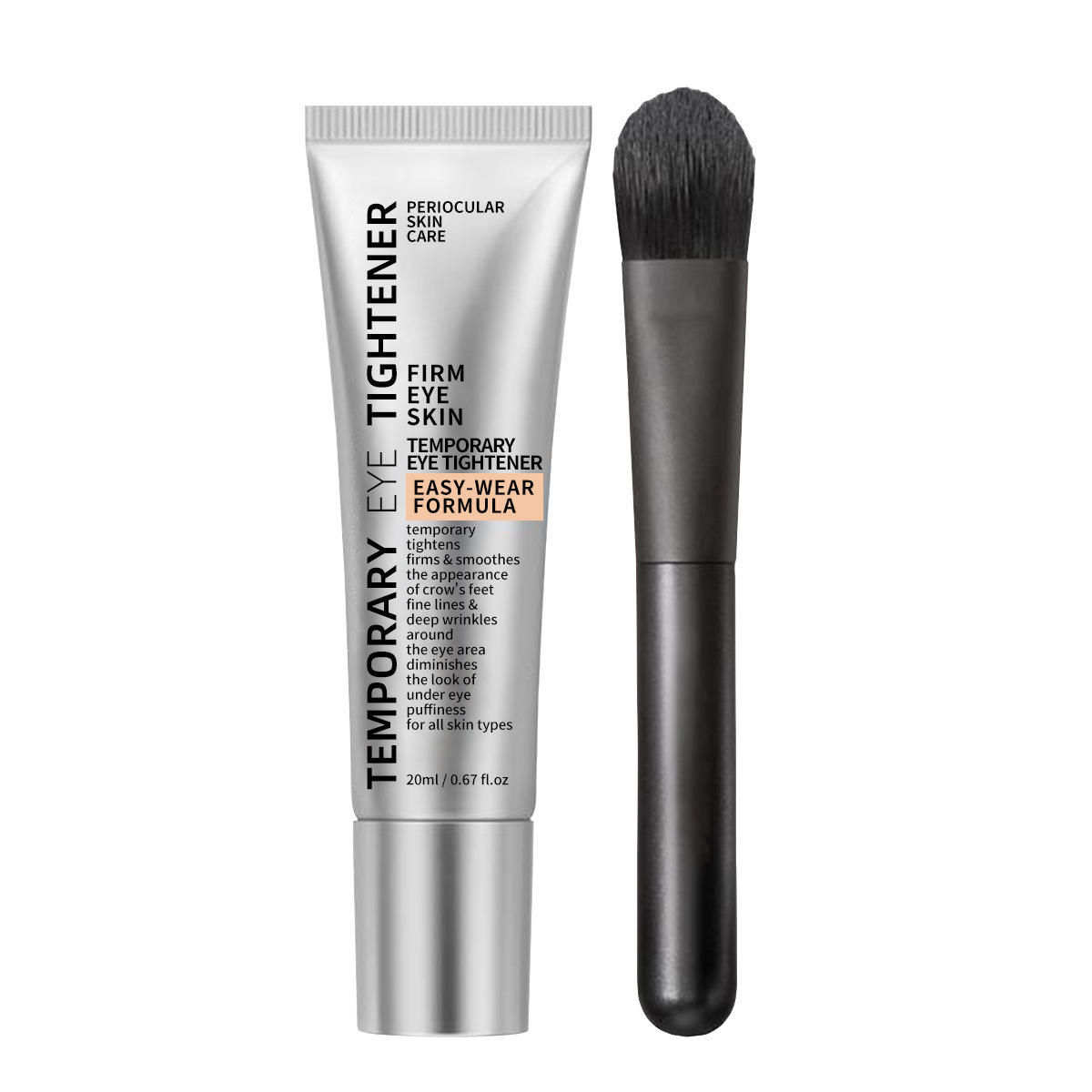 Private Label Eye Cream with Applicator Brush Moisturizing Anti Aging Eye Care OEM ODM