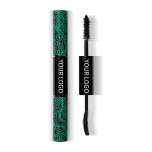New Wholesale 2 In 1 Black Volume And Length Waterproof Mascara Long Lasting Dual-ended Tubing Eye Makeup