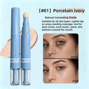 Private Label Paste Concealer Covering Spots Acne Scars and Dark Circles Under the Eyes Highlight Face Wood Concealer Stick